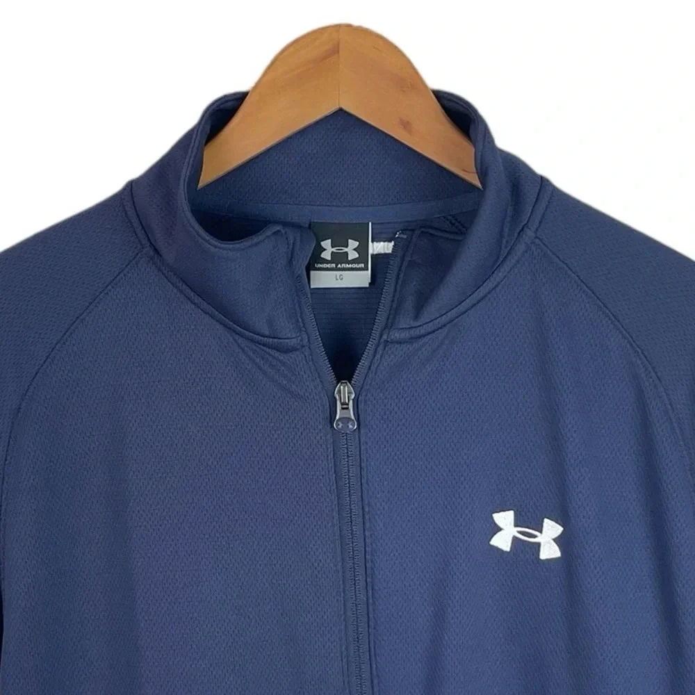 B16 Men’s Under Armour Lightweight Full Zip Performance Training Gym Jacket L